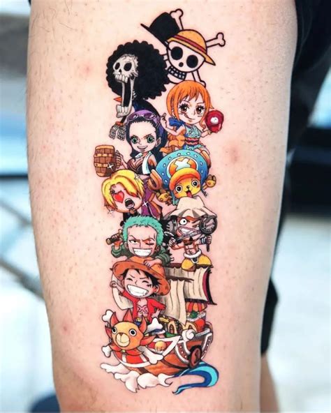 one piece tattoos ideas